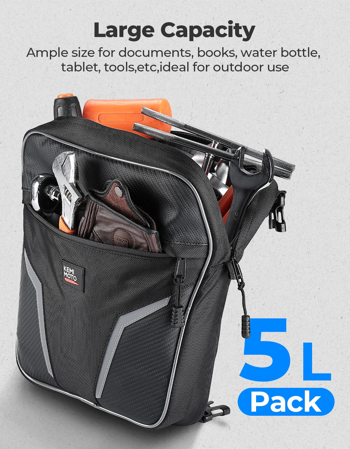1680D Full Door Storage Bags (2-Pack) for UTV & SXS