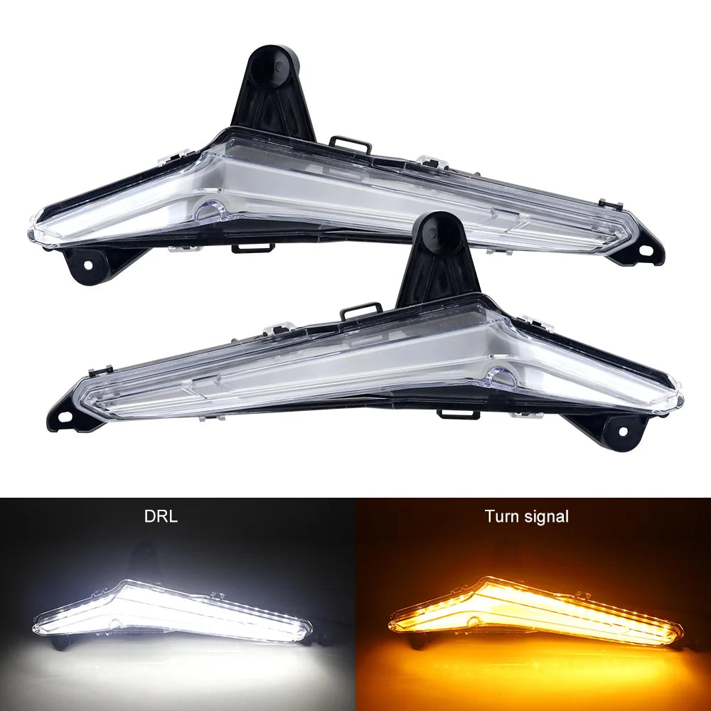 LED Front Fang Lights with DRL and Turn Signals for Can-Am Maverick R (2024–2026)