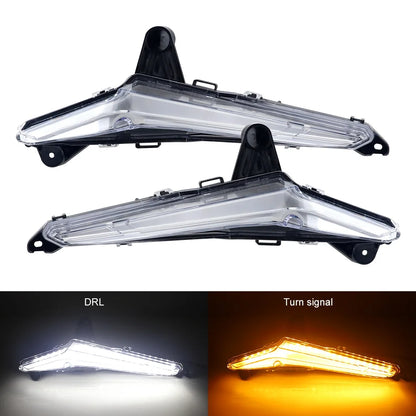 LED Front Fang Lights with DRL and Turn Signals for Can-Am Maverick R (2024–2026)