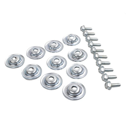 Skid Plate Washer and Bolt Kit, 10-Piece for Polaris RZR 570, RZR 900 & RZR XP 1000