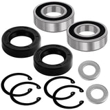 Golf Cart Rear Axle Shaft Bearing & Seal Kit for EZGO TXT RXV Marathon Medalist 1978-UP Electric Golf cart OEM 611931 15112-G1 15112G1 70181-G01 70181G01 620343 2 Pack