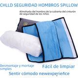 Car Safety Seat Belt Cover for Kids and Elderly (Plush)