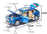 1:24 SUV Off-Road Model with Sound and Light Features