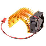 Fan Cooling Radiator with Motor Heat Sink