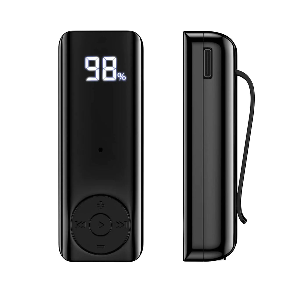 Bluetooth 5.2 Adaptor for Wireless Headphones 60H Battery Life Bluetooth Receiver with LED Digital Display & Noise Cancelling Mic Wireless Audio Receiver for Speakers Car/Home Stereo