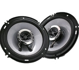 Two-Way Coaxial 6-Inch Car Audio Speakers – 400W Peak Power, 2pcs Set
