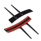 2pcs Universal Car Bumper Vent Decoration Stickers