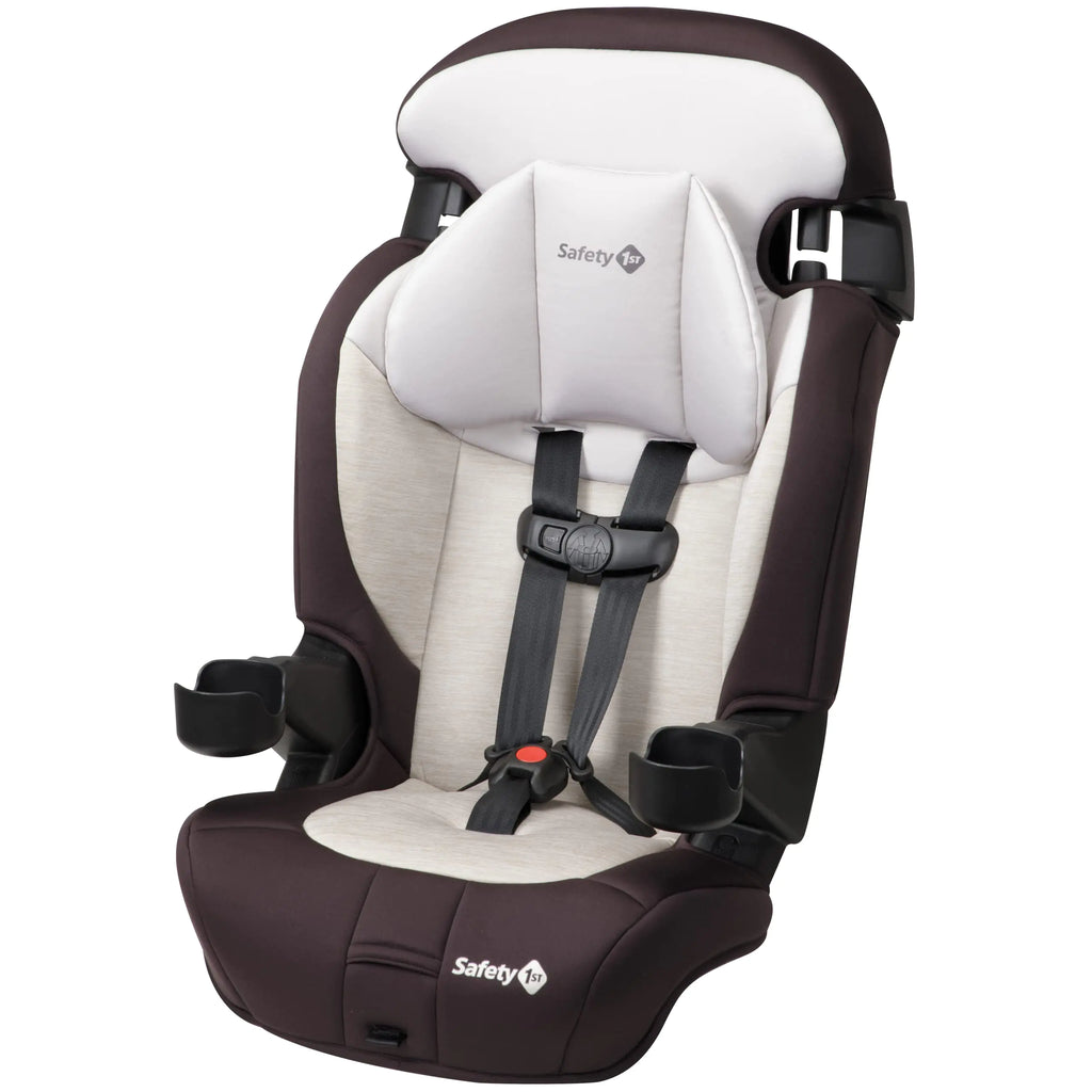 Safety 1st Grand 2-in-1 Booster Car Seat Forward Facing Car Seat with Harness High Back Booster Seat for Car 30-65 Pounds and Belt-Positioning Booster Car Seats 40-100 Pounds Dunes Edge