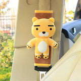Cute Plush Cartoon Car Seat Belt Shoulder Pads for Kids