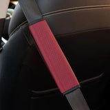 Leather Car Seat Belt Shoulder Pad Protector Cover
