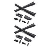 PapaViva Replacement Nose Pieces & Ear Socks Rubber Kits for Oakley Flak Jacket OO9008/Flak Jacket XLJ OO9009