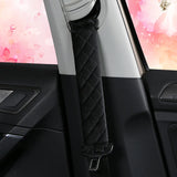 Car Seat Belt Shoulder Pads - Plush Winter Comfort