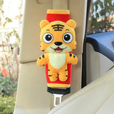 Cute Plush Cartoon Car Seat Belt Shoulder Pads for Kids