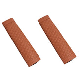 Car Seat Belt Cushion Cover in Artificial Leather (1 Pair)