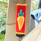 Cute Plush Cartoon Car Seat Belt Shoulder Pads for Kids