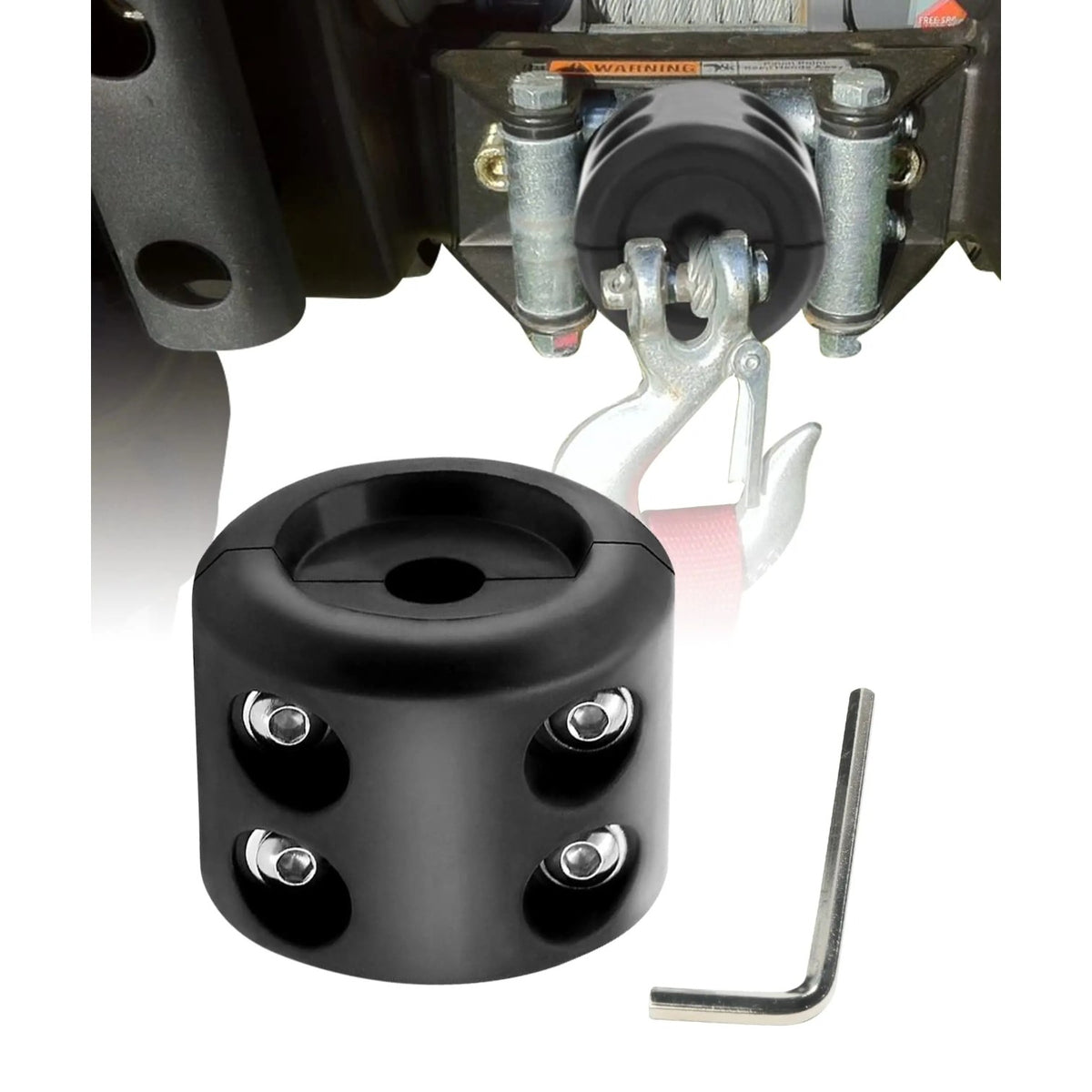 Rubber Winch Cable Hook Stopper and Line Saver for UTV & SXS – view 4