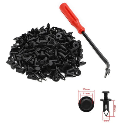 8mm Fender Clips and Body Rivets with Removal Tool for UTV & SXS – view 2