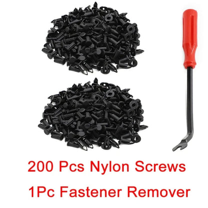 8mm Fender Clips and Body Rivets with Removal Tool for UTV & SXS – view 8