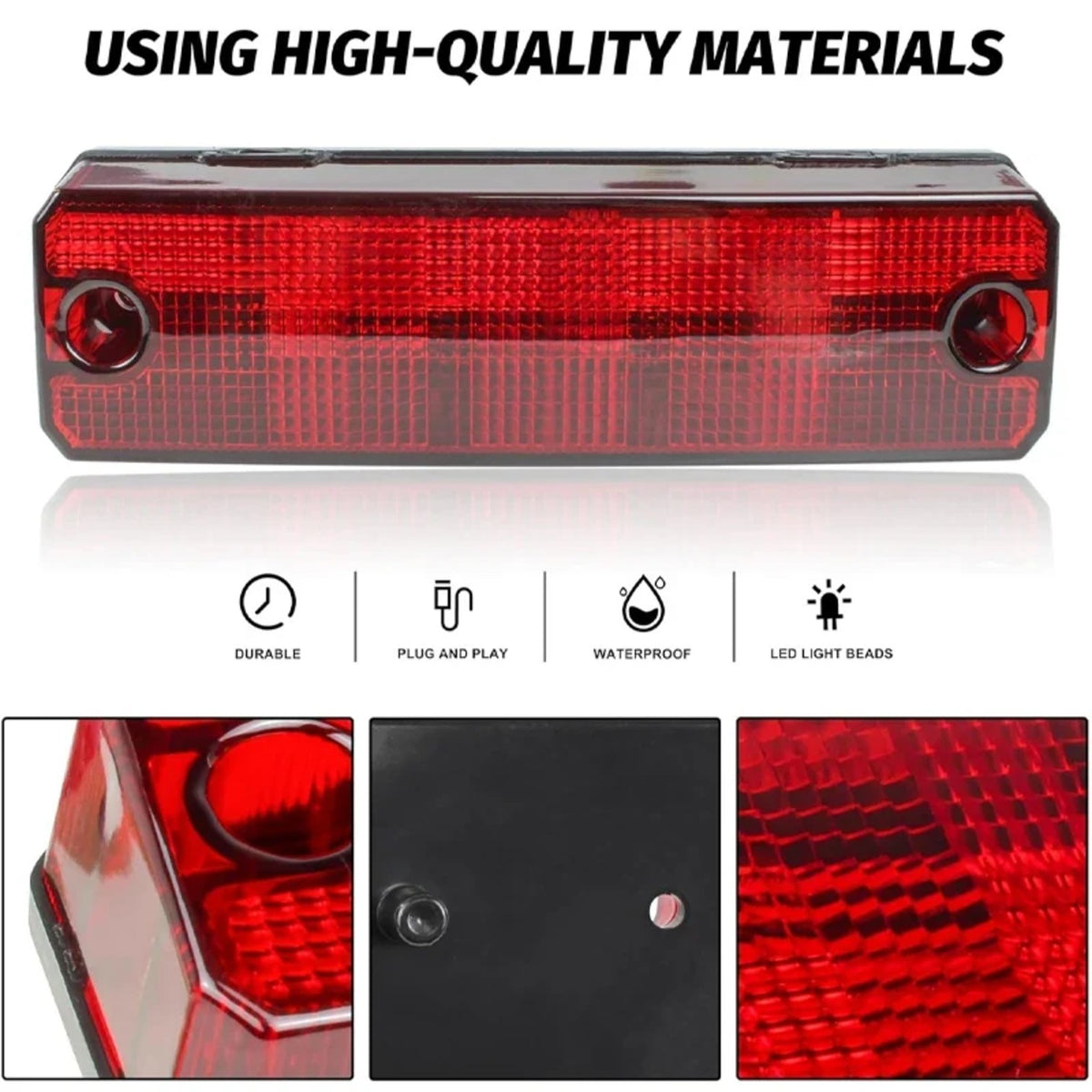LED Brake Tail Light for Honda Pioneer 700 & 1000 (2014–2021) – view 4