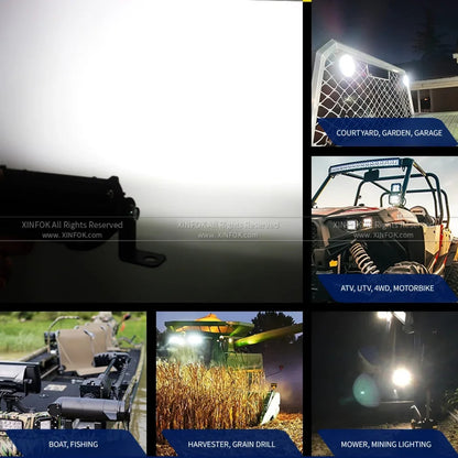 4.5-Inch Slim 27W LED Work and Reverse Light for UTV & SXS – view 7