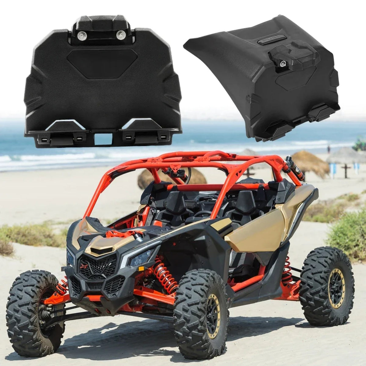 Phone Mount with Storage Tray Organizer for Can-Am Maverick X3 (2017–2023) – view 6