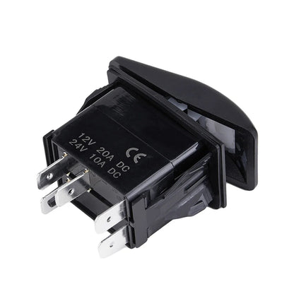 Illuminated LED Rocker Switch for Winch, Lights and Horn, UTV & SXS – view 3