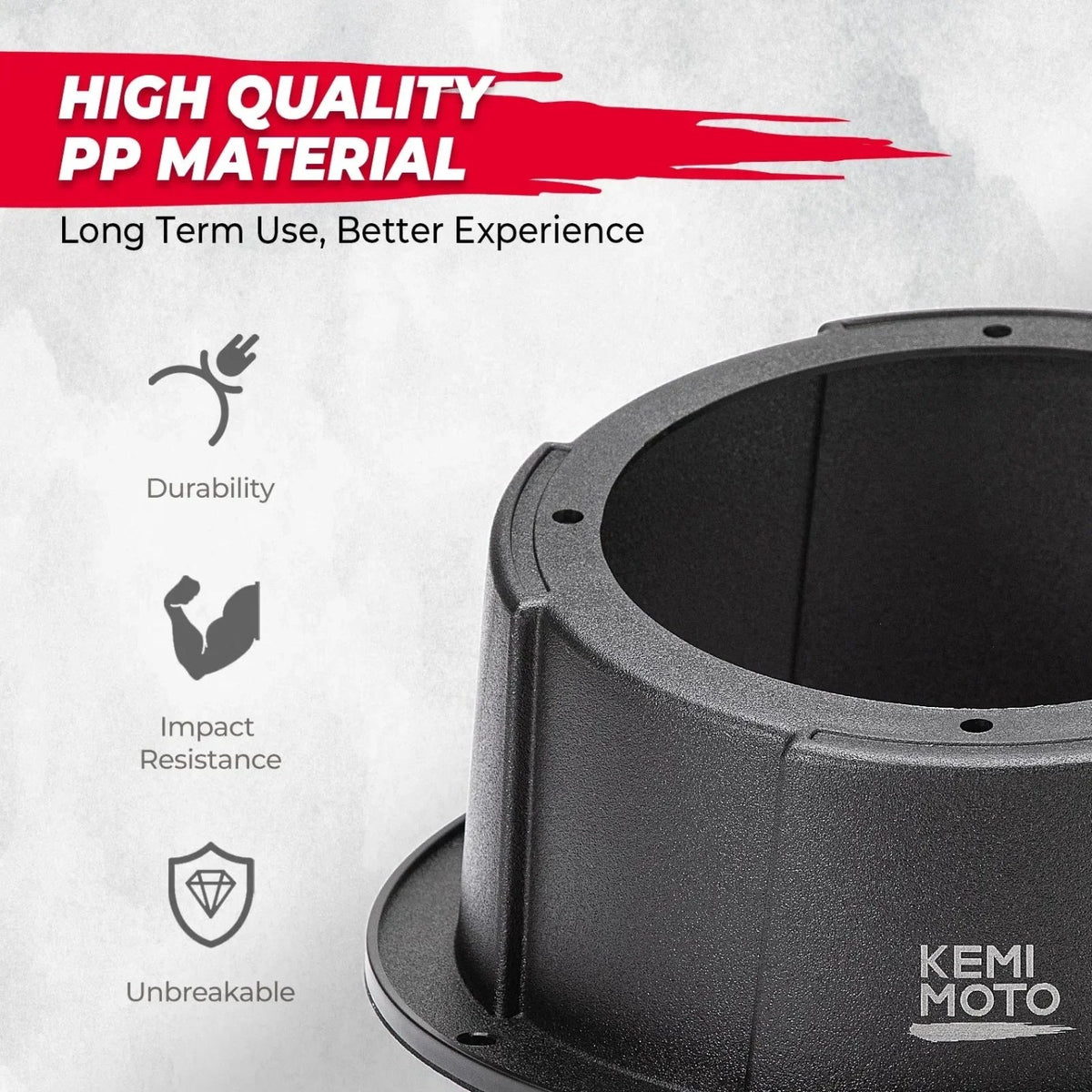 6.5-Inch Speaker Enclosure Pod with Roll Bar Mount for UTV & SXS – view 5