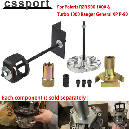 Primary & Secondary Clutch Service Tool Kit for Polaris RZR, Ranger & General – view 2