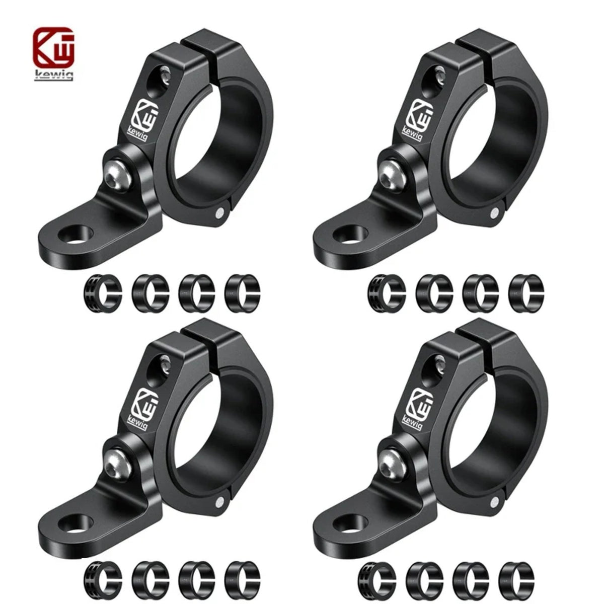 Heavy-Duty Aluminum Roll Bar Clamp for Whip Lights & Flags for UTV & SXS – view 9