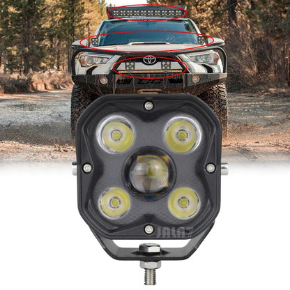 3-Inch 50W LED Cube Pod Lights, Spot Beam for UTV & SXS – view 2