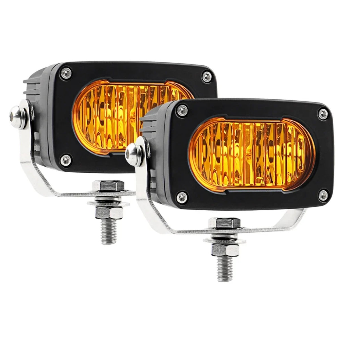 3-Inch Amber LED Pod Lights (Pair) for UTV & SXS – view 10
