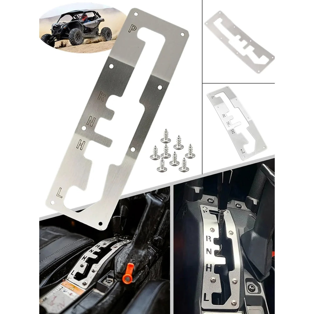 Shifter Gate Plate Cover for Can-Am Maverick X3 (2017–2023) – view 2
