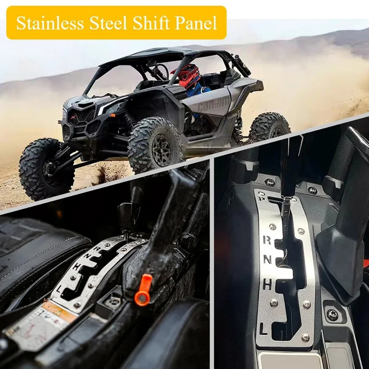 Shifter Gate Plate Cover for Can-Am Maverick X3 (2017–2023) – view 4