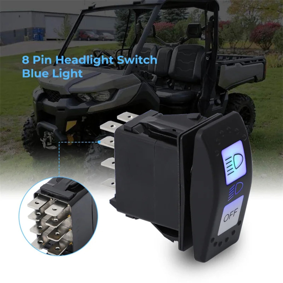 Headlight Switch 710004492 for Can-Am Maverick X3 & Defender – view 6