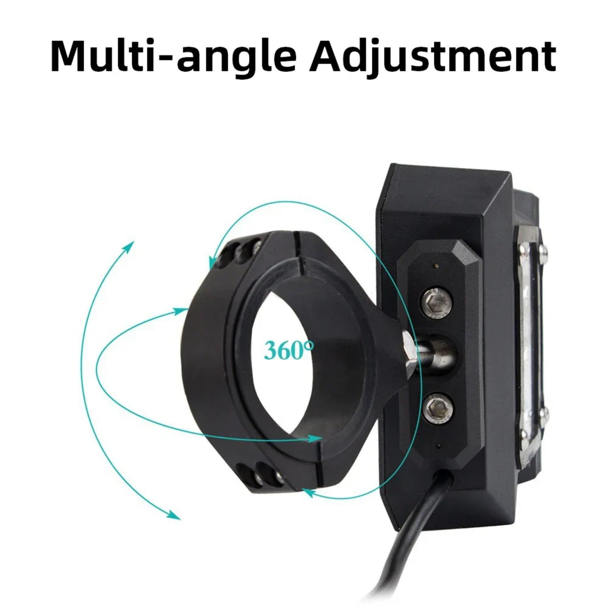 LED-Lit Side Mirrors for 1.75–2 in Roll Bars for UTV & SXS – view 5