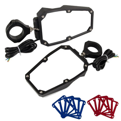 LED-Lit Side Mirrors for 1.75–2 in Roll Bars for UTV & SXS – view 7