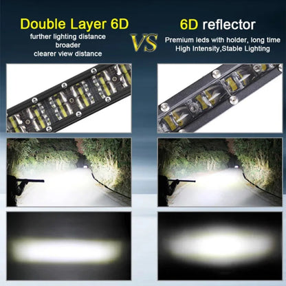 8-Inch Dual-Color Strobe LED Light Bar for UTV & SXS – view 7