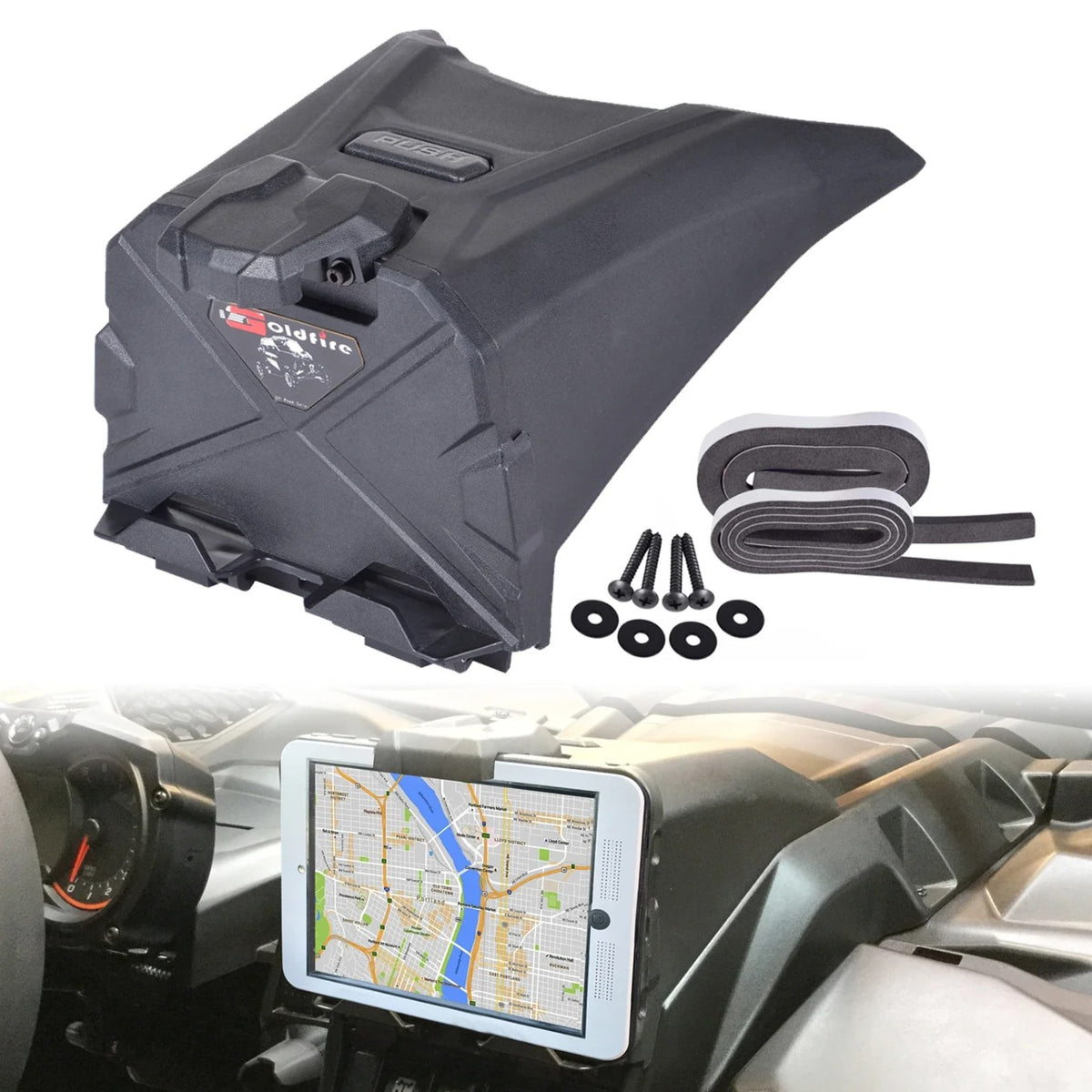 Tablet & GPS Holder for Can-Am Maverick X3 (2017–2022) – view 2