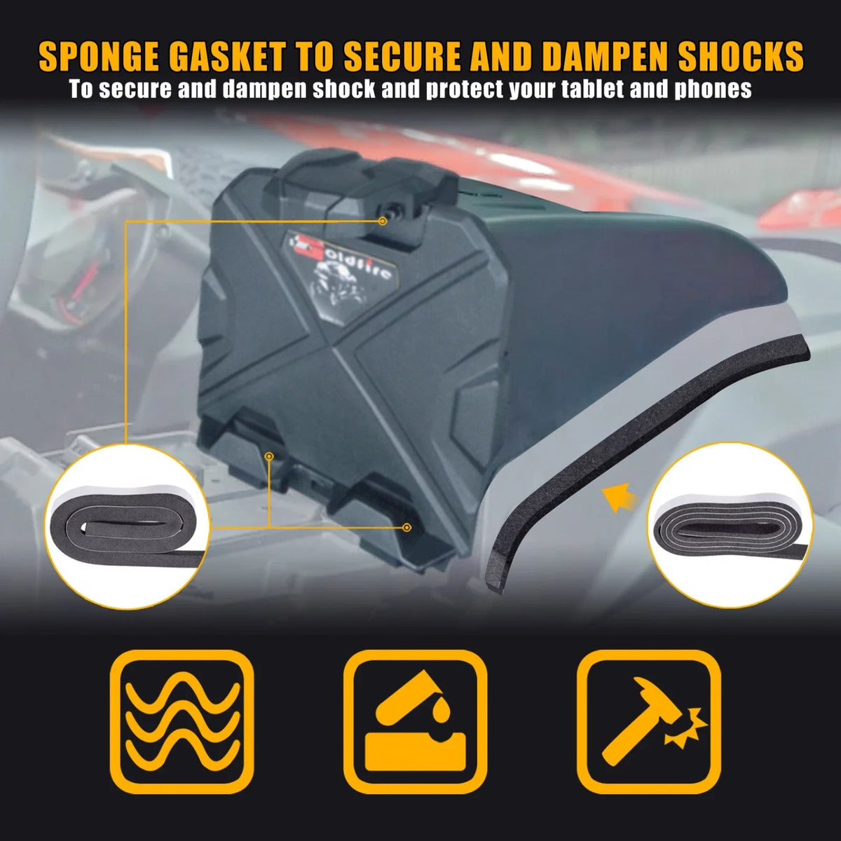 Tablet & GPS Holder for Can-Am Maverick X3 (2017–2022) – view 4
