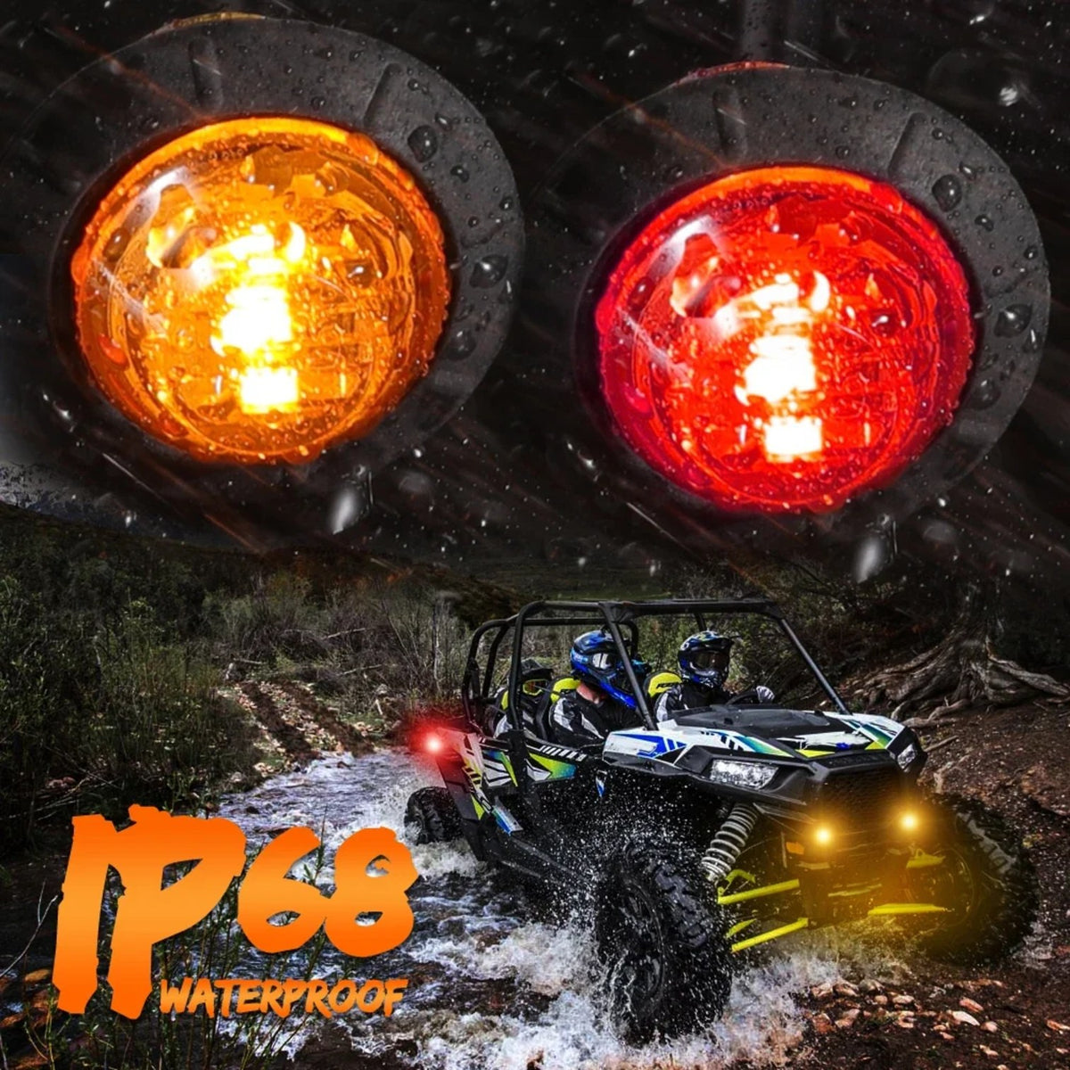 Pre-Wired Turn Signal Kit with Rocker Switch for Polaris Ranger XP 1000 – view 7