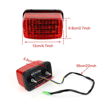 LED Brake Tail Light for Yamaha Viking & Wolverine – view 5
