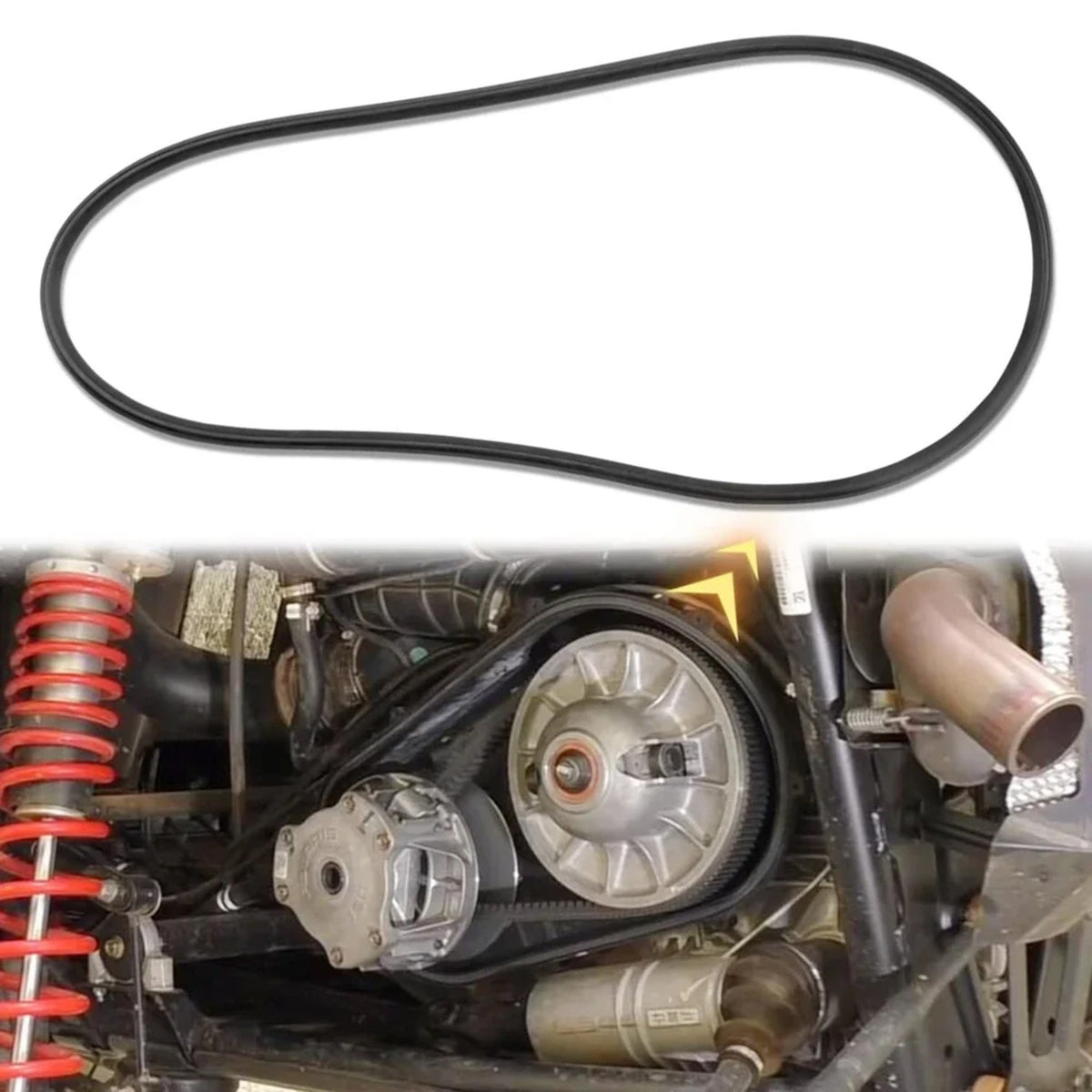 Clutch Cover Seal Gasket 5521831 for Polaris RZR & General – view 3