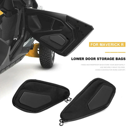 Lower Door Storage Bags for Can-Am Maverick R – view 2