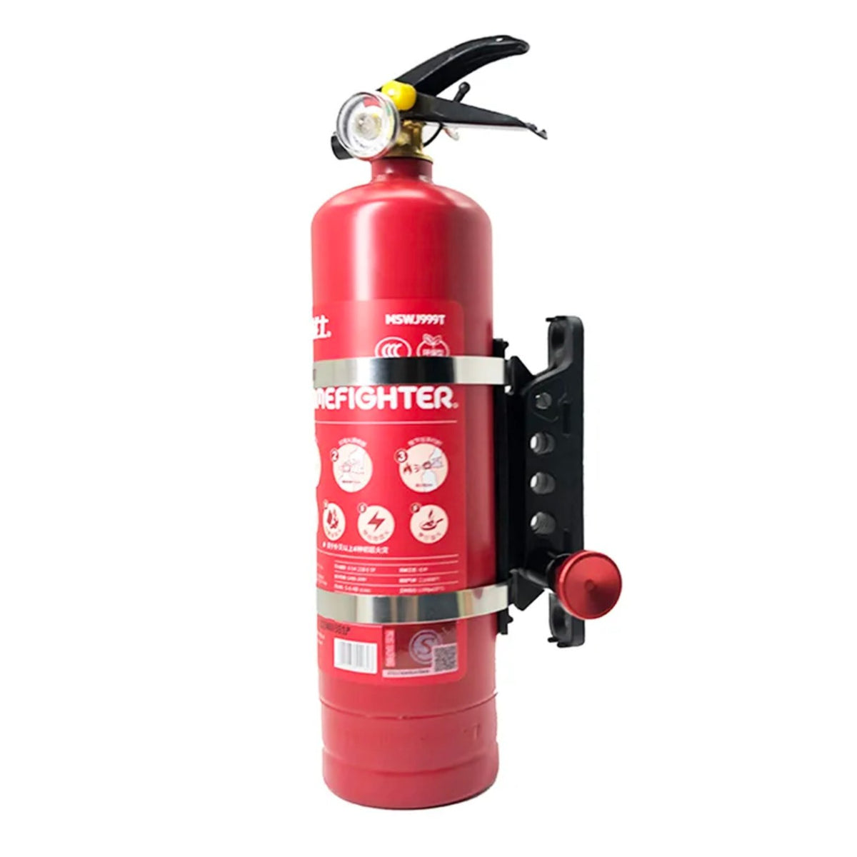 Adjustable Roll Bar Fire Extinguisher Mount for UTV & SXS – view 3