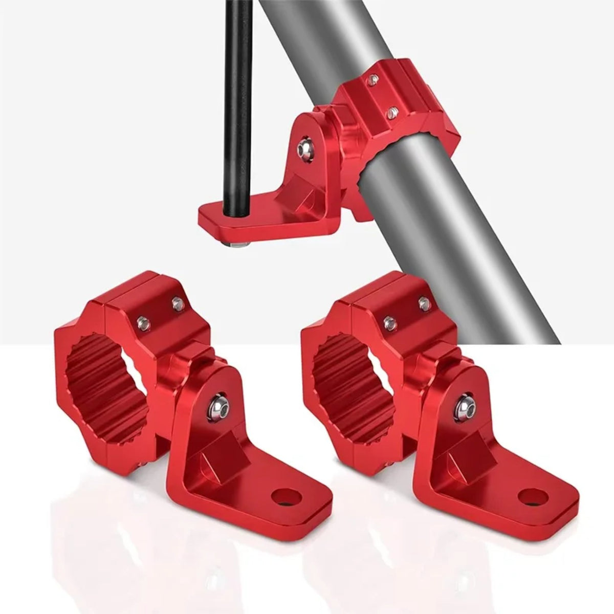 Roll Bar Whip Light & Pod Mounting Kit for 1.75–2 in Bars – view 7