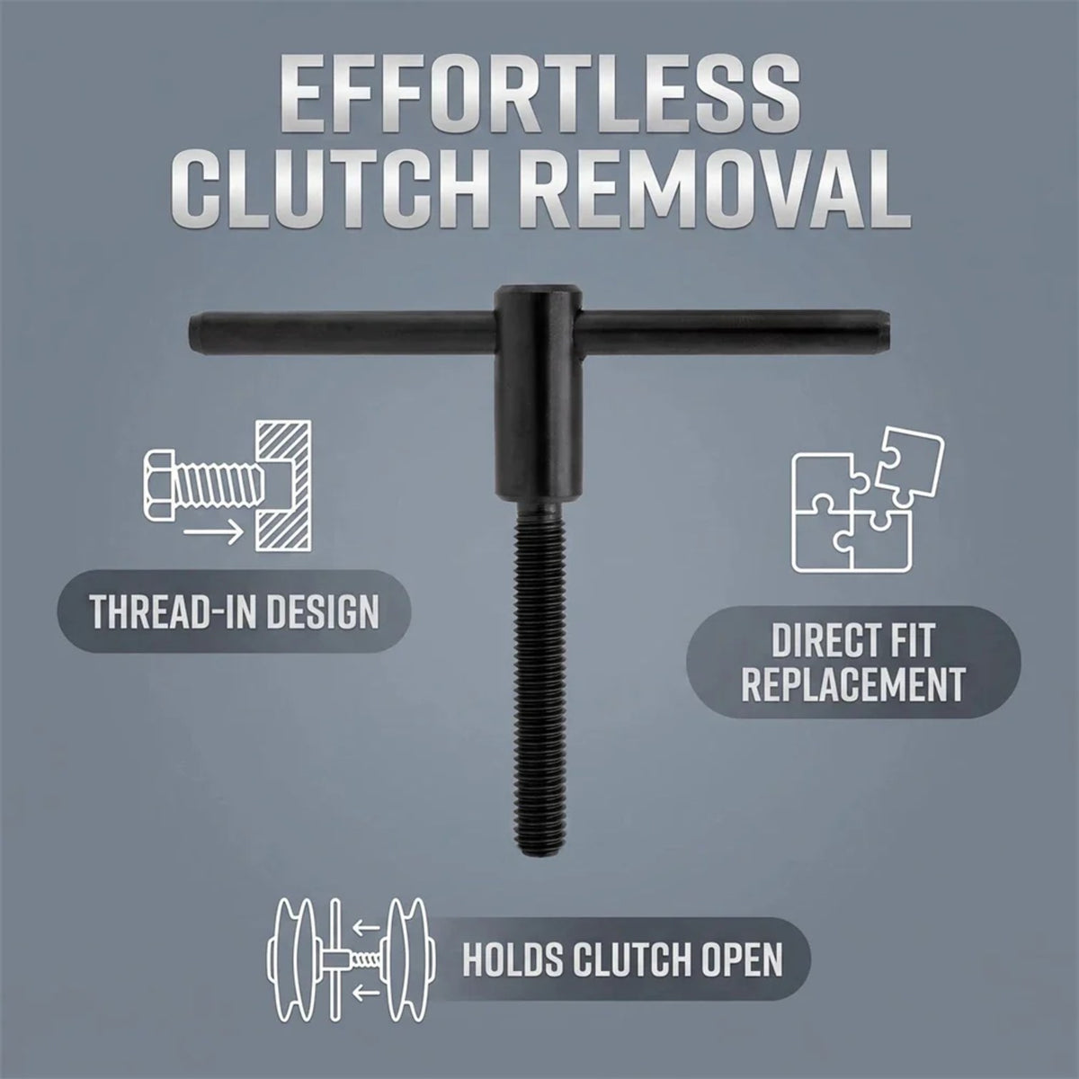 T-Handle Secondary Clutch Belt Removal Tool for CFMOTO – view 6