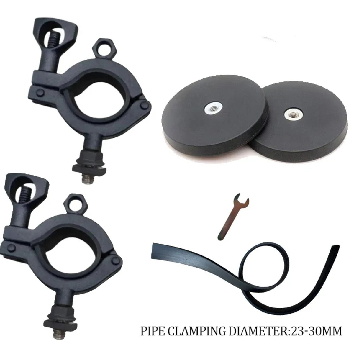 Heavy-Duty Stainless Shovel Mount Bracket for UTV & SXS – view 8