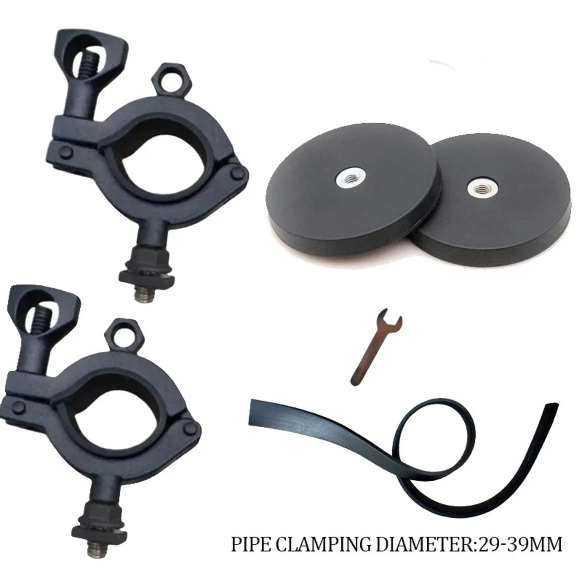 Heavy-Duty Stainless Shovel Mount Bracket for UTV & SXS – view 9