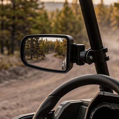 1.75-Inch Side Mirrors (Pair) for Polaris RZR, Honda Pioneer & Yamaha YXZ – view 4
