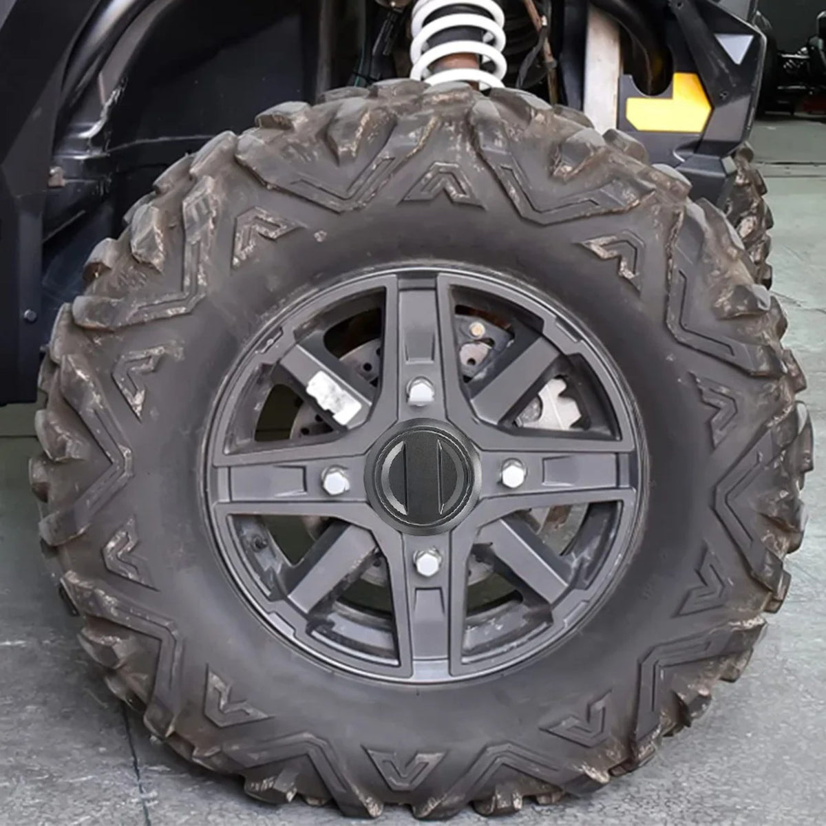 Wheel Center Hub Caps for Polaris RZR & Ranger – view 2